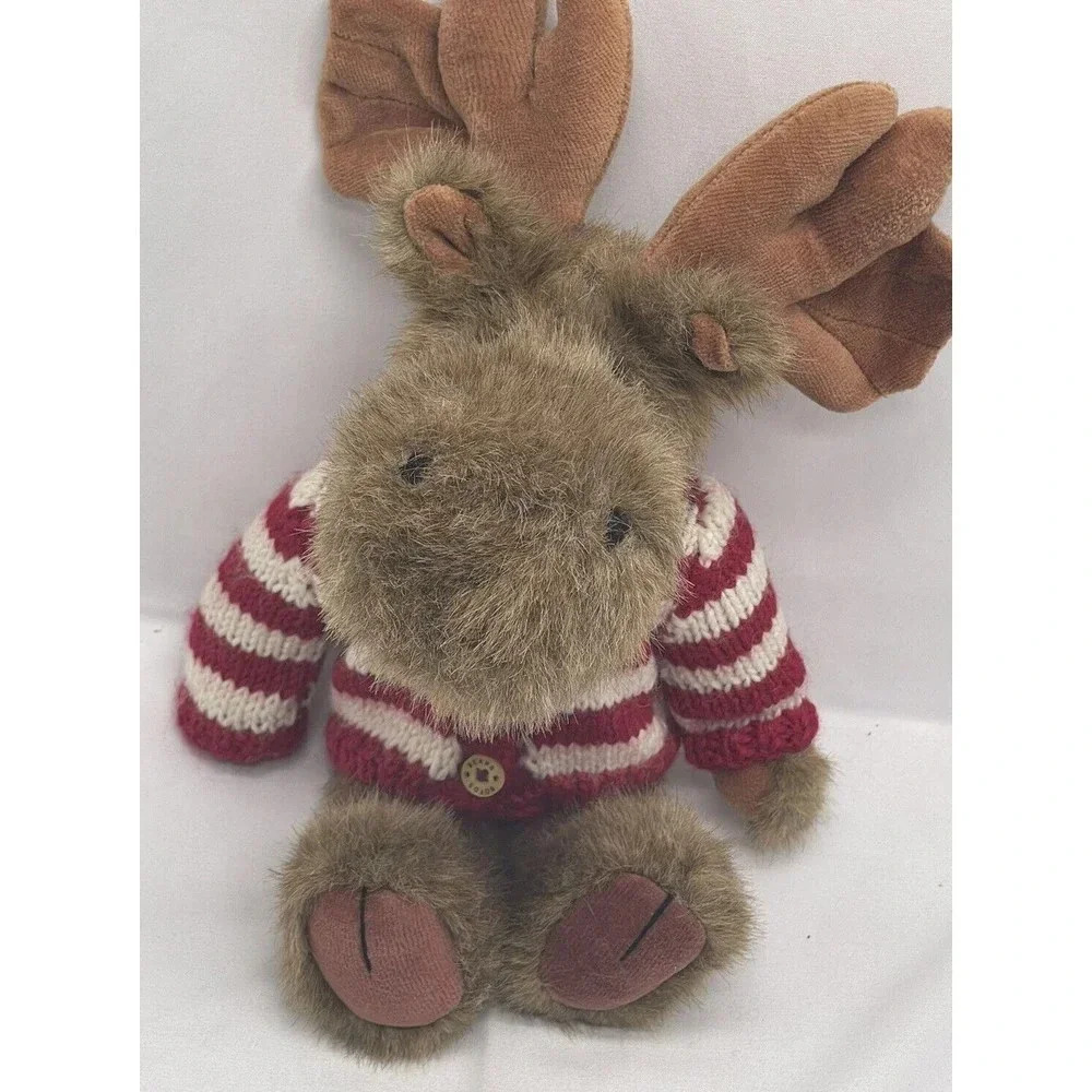 Boyds Bear Plush Montana Mooski Moose Jointed 11”Plush 1999 Stuffed Animal Toy